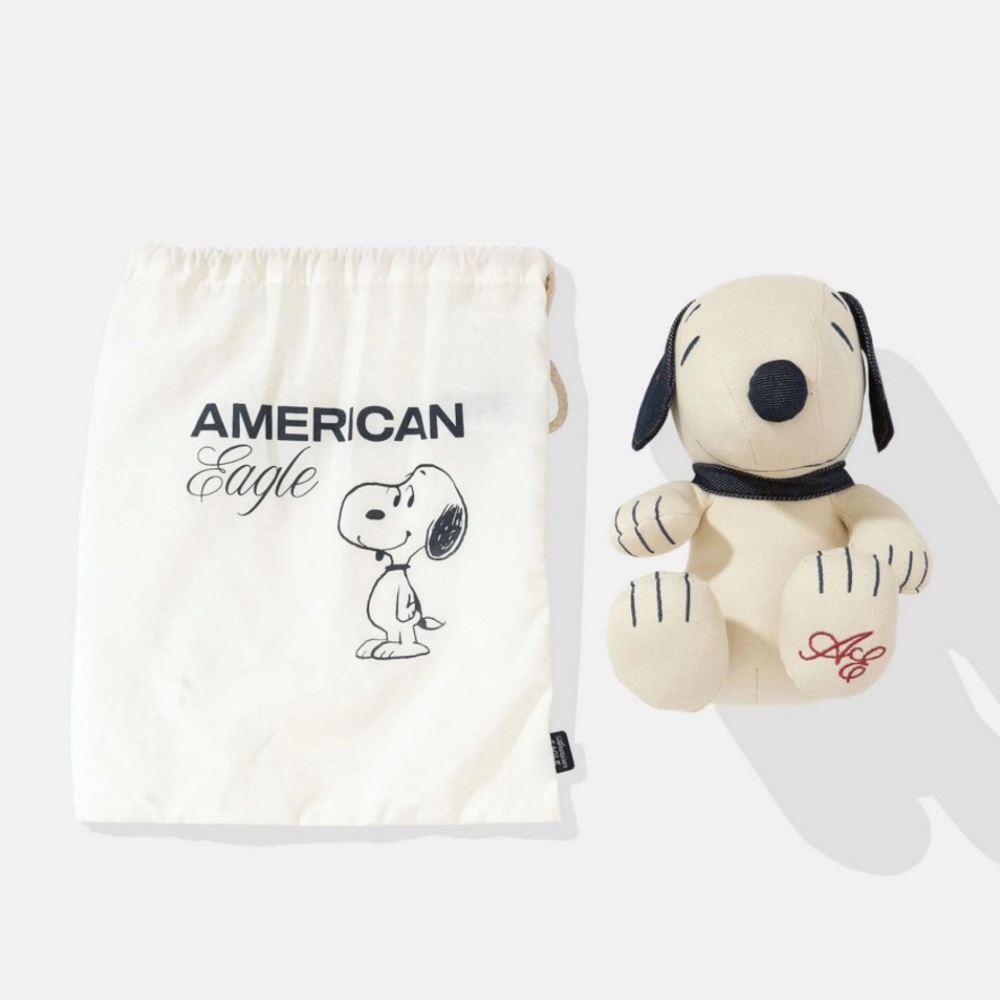 American Eagle Snoopy Limited Plush Toy